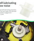 Oil Pump Worm Gear Replacement 2 Pack For Ryobi 40V Cordless Chainsaw Models RY40503 RY40505 RY40505VNM RY40580