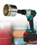 Beast Mode Electric Oil Drum Crimper Sealer With Clear Digital Screen For Smooth Two Hundred Liter Steel Drum Capping, cordless tool with battery.