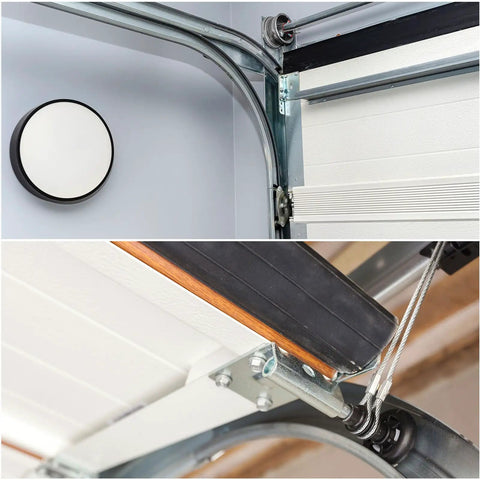 2 Pack 15.6 Ft Garage Door Cables 3 mm Diameter Torsion Spring Wire Galvanized Steel For 14 Ft Garage Doors Heavy Duty
