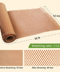 Eco Friendly Packing Paper 12 Inch By 55 Foot For Moving And Shipping, Cushioning Expands To Shield Fragile Dishes Glassware And Electronics