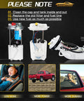 Chevy Tahoe GMC Yukon Cadillac Escalade Fuel Pump Assembly Fits 2000 To 2003 4.8L 5.3L 6.0L OE Replacement close-up view