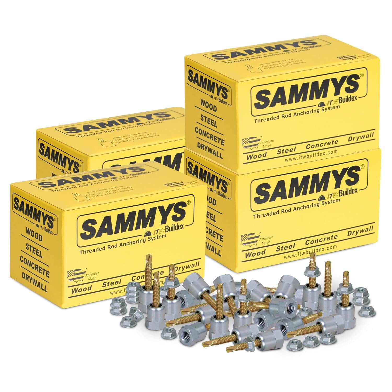 Sammys 8137957100 SH DSTR One And Three Eighths Inch Scre