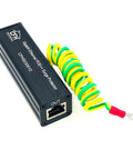 Gigabit Ethernet Surge Protector Kit With CAT 6a Jumper Cable And Ground Wire Keeps Your Network Gear Safe From Surges product image