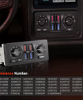Plug And Play Climate Control Module And AC Panel For 2003 2007 GM Trucks And SUVs Fits Silverado Sierra 1500 2500 3500 Tahoe