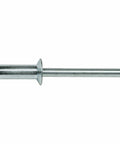 Heavy Duty Aluminum Dome Head Blind Rivets Pro Grade Three Sixteenths By One Quarter Inch Grip Range 0.188 To 0.250 Inch Open End Pop Rivets