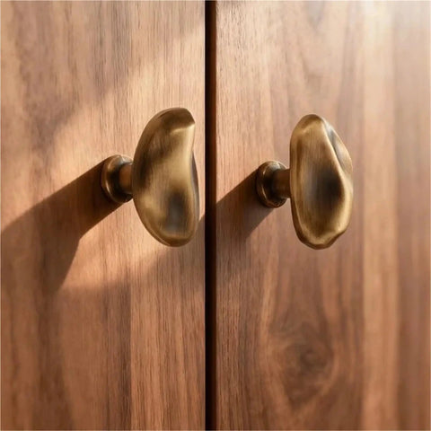 Antique Style Chrome Furniture Handles And Cabinet Knob Set For Drawers, Wardrobe, And Closet Doors, Smooth Openers