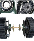 Rear Axle Direct Replacement Rubber Track Kit For Go Karts, Buggies, ATVs, Snowmobiles And Beach Motorcycles Triple Wheel Track System