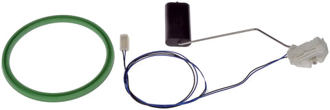 Passenger Side Fuel Level Sensor For Select Nissan Models, black housing, wiring harness, green seal, reliable fuel gauge sender