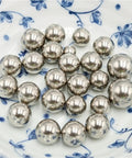 Stainless Steel Bearing Balls Kit With 15 Sizes Ranging From 3 To 25 Millimeters And Inch Sizes From One Eighth To One Half Inch Precision Balls 2 To 100 Pieces Durable Rust Resistant For Bearings Machinery And Gearhead Friendly DIY Projects, assorted stainless steel balls