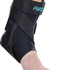 Airsport Ankle Brace For Chronic Ankle Instability - Durable, Comfy Support With Air Cell Technology shown on left ankle