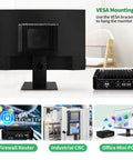 Rock Solid Firewall Mini PC Driven By Intel N150 Featuring Dual Ten G And Dual Two Point Five G LAN Ports Smooth Home Lab Setup Lightning DDR5 RAM 256 GB SSD Dual Monitor For Heavy Duty Networking That Slaps with VESA mounting setup