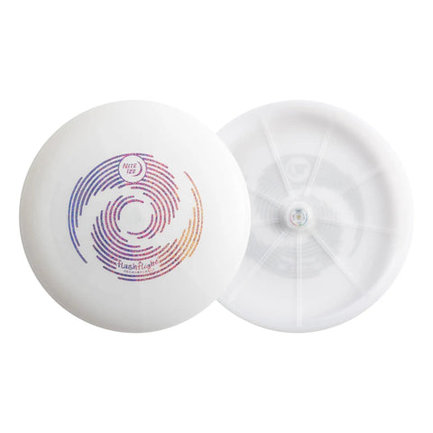 Flashflight LED Light Up Frisbee Rechargeable Flying Disc with Disc O Tech, Six Color Modes
