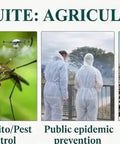 Drone applications in agriculture and vector control