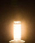LED E11 Mini Candelabra Light Bulb 5W High Output 500 Lumens 3000K Soft White Dimmable Halogen Replacement glowing