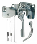Throttle Control Assembly Kit For Predator 212cc And Honda GX Engines showing metal throttle base, arm, rods, and springs.