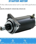 Starter Motor Replacement For Jetski PWC GSX GTX 96 97 RFI 1998 SPX 98 99 XP 95 97 Challenger 96 99 Speedster Rotax