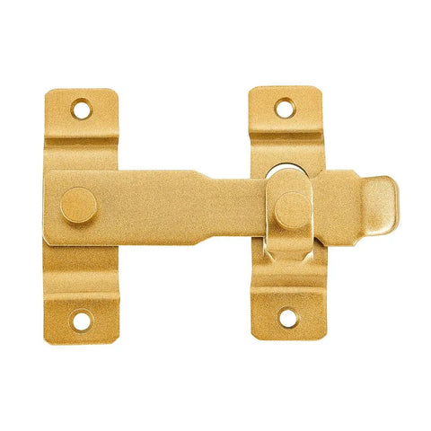 Gold Stainless Steel Barn Door Latch For Gate Bi Fold Sliding Door Lock Antique Cabinet And Closet Latches Heavy Duty Flip Lock