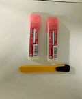 Red Dot Stainless Steel Snap Blades Case Of 2, 50 Blades Per Unit, Heavy Duty Replacement Blades D Pen Shown