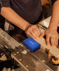 15 Piece Inch Setup Blocks Precision Height Gauge Set With Carpenter Pencil And Sharpener Shop Tough Woodworking Bench Kit being used on a wooden piece.