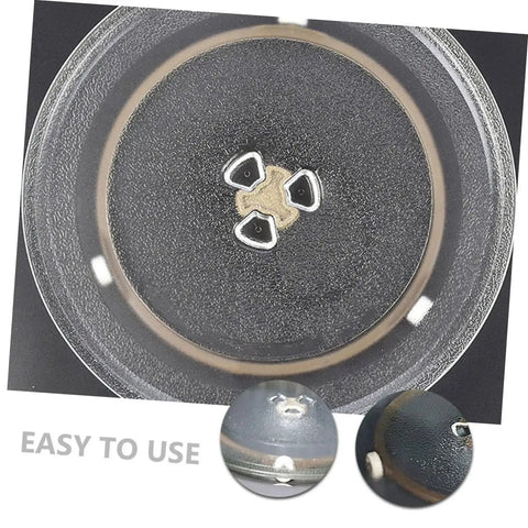 3 Pack Microwave Turntable Support Ring With Tough Grip Glass Plate Roller And Built Tight Replacement Tray Holder Keeps Your Meal Plate Locked In For Smooth Spinning Daily