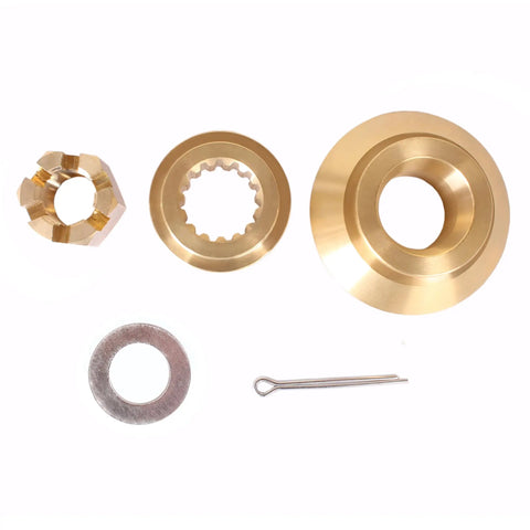 Must Have Propeller Nut Kit With Stopper Propeller Bush Thrust Washer And Spacers For Suzuki DF150 DF300 Outboard Motors 150HP 300HP Gearcase 15 Tooth Spline Four And Three Quarters Inch