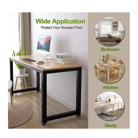 Table on uneven floors using 4 Pieces Swivel Leveling Feet M8 M10 M12 Heavy Duty Adjustable Furniture Feet For Tables Chairs Cabinets