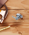 Keyless Cam Lock No Key Needed For Cabinet Doors And Mailboxes With Strong Zinc Alloy Construction displayed on wooden table