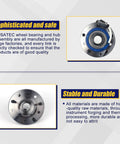 Front Wheel Bearing And Hub Assembly 513137 With 5 Lug Bolts And ABS For Chevy Malibu Classic 1997-2005 OEM Grade, side view