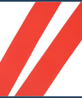 Red PVC Rim Tape Pair For 700C 27 Inch Bike Wheels Heavy Duty Rim Strip Liner for protecting inner tubes from punctures.