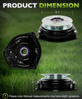 Beefed Up PTO Clutch Billet Pulley GT3.5 Clutch With 20A PTO Switch 483957 dimensions for TigerCat TigerCub TurfTiger mowers