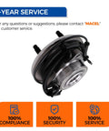 Set Of 2 Front Wheel Hub Bearing Assemblies For Ford Explorer 2006 To 2010 And Explorer Sport Trac 2007 To 2010 Plus Mercury Mountaineer 5 Lug With ABS Drop In Replacement Ready To Roll Smooth Ride Quiet Operation