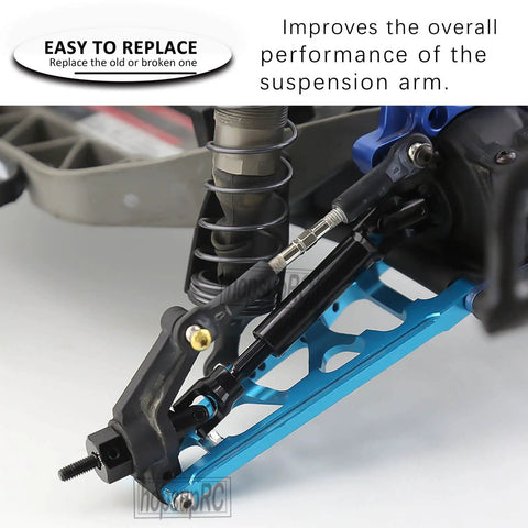 Heavy Duty Stainless Steel Drive Shaft CVD Axle Upgrade Kit for 1/10 Rustler and Stampede VXL 2WD RC Trucks A-arm detail