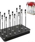 Magnetic Helping Hands Soldering Tool Kit with 12 magnetic alligator clips on stand base holder for model painting