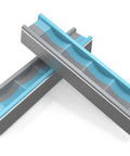 Diamond Stones Pack For Knife Sharpening 2200 And 3000 Grit, Two Stones Each, stacked showing grit labels and blue accents.