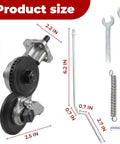 Turn Any Drill Into A Beast Of A Precision Sheet Metal Cutter With A High Efficiency Nibbler Attachment and tools dimensions.