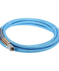 High Pressure Steam Hose For Steam Iron Three Meter Length Heavy-Duty High Temperature Tubing Replacement coiled view