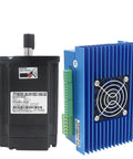 Single Nema 34 Closed Loop Stepper Motor 2 Phase Beefy 8.5 Nm Torque For Pro CNC And Robotics Motion 86 Frame Quiet Smooth Operation Durable Industrial Grade Four Color Kit Options, motor and driver set