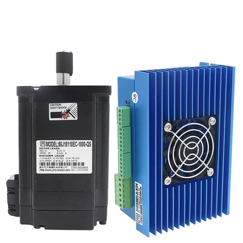 Single Nema 34 Closed Loop Stepper Motor 2 Phase Beefy 8.5 Nm Torque For Pro CNC And Robotics Motion 86 Frame Quiet Smooth Operation Durable Industrial Grade Four Color Kit Options, motor and driver set
