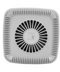 Ultimate Desktop Mug Warmer And Cooler Plate Two In One smart heating and cooling base, gray, 450ml capacity, top view.