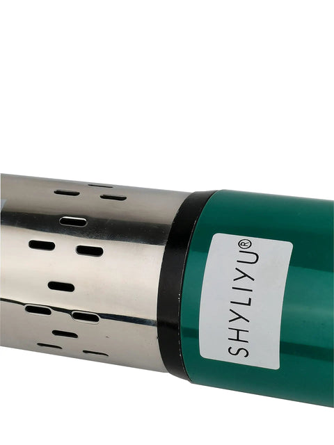 Close-up of Solar Powered Deep Well Submersible Pump 12V 200W Stainless 3 Inch Screw Pump 2300 Liters Per Hour