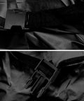 Close-up of buckle fastening on Heavy Duty Waterproof Sedan Car Cover 186 To 202 Inches With Driver Side Zipper UV Protection.