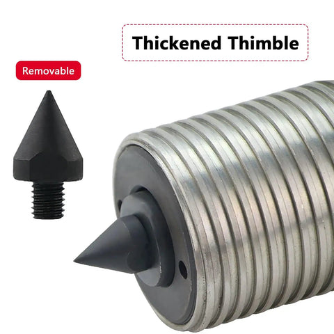 Thinking Process: removable thickened steel thimble tip for hydraulic gear puller set