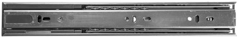 Soft Close Ball Bearing Drawer Slides Full Extension 12 To 24 Inches Side Mount With Disconnect Lever Zinc Plated Steel 100 Lb Per Set