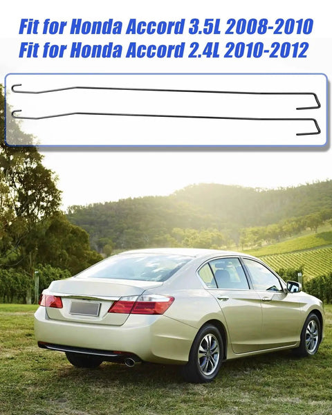 Honda Accord Beefed Up Trunk Lid Torsion Spring Kit With Clips 2 Pack Replacement For 2008 to 2010 3 5L And 2010 to 2012 2 4L Trunk Opener Spring Left Driver Right Passenger Easy Open Smooth Close with car