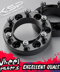 1.25 Inch Tacoma Wheel Spacers Hubcentric Aluminum With M12x1.5 Studs 6x139.7 For 4Runner 96-23 32mm Wider Track Fix