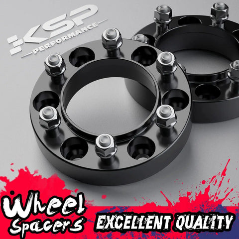 1.25 Inch Tacoma Wheel Spacers Hubcentric Aluminum With M12x1.5 Studs 6x139.7 For 4Runner 96-23 32mm Wider Track Fix