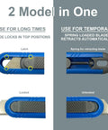 DIY Cable Stripping Kit with safety retractable knife showing locked and unlocked modes for auto repair.