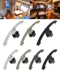 Rugged Cabinet Push Handles And Drawer Latches Kit For Furniture Wardrobe Pulls Closet Door Locks Hardware No Fuss Easy Install Button Knobs Assorted Tool Set For Home And RV Organization displayed in assorted colors