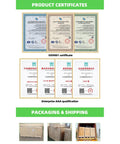 Product certificates and packaging for Beefy 120kW DC Fast EV Charger With Dual CCS Connectors, Multi Power Options, Level 3 Commercial Charging Station.