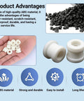 Infographic of Two Piece Shifter Cable Bushing Kit For Ford Edge Explorer Endura Escape Hybrid Focus MK Replace OEM DG9Z 7K340 A